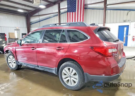 2016 Subaru Outback 2.5I Premium из США, поврежденный, VIN 4S4BSAHC1G3215513